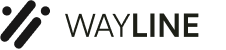 Logo=Wayline, Logo type=Logo text, Color=Dark