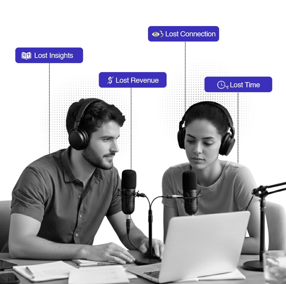 voice activated teleprompter for podcast